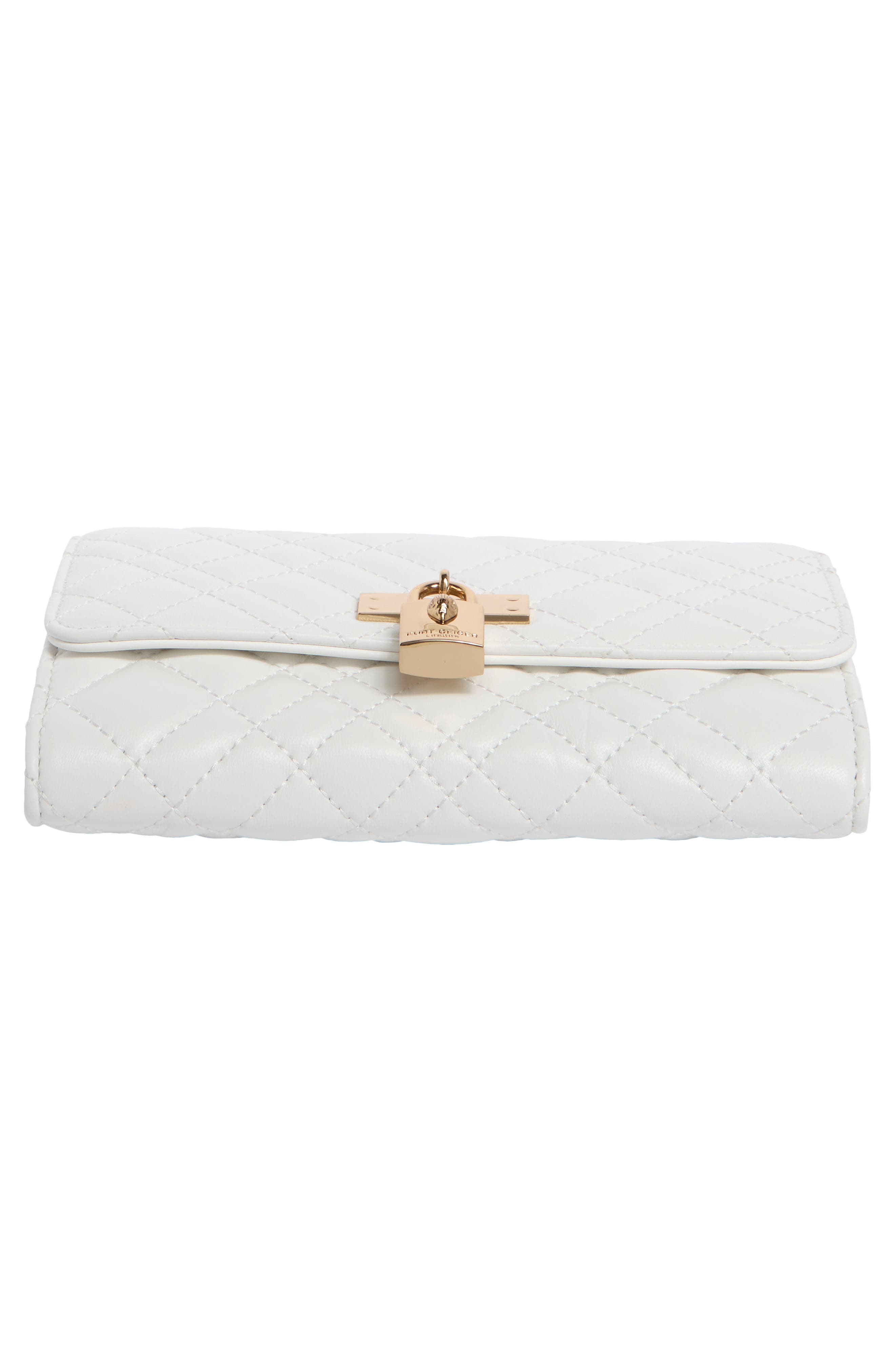 Brixton Wallet on a Chain, Alternate, color, WHITE