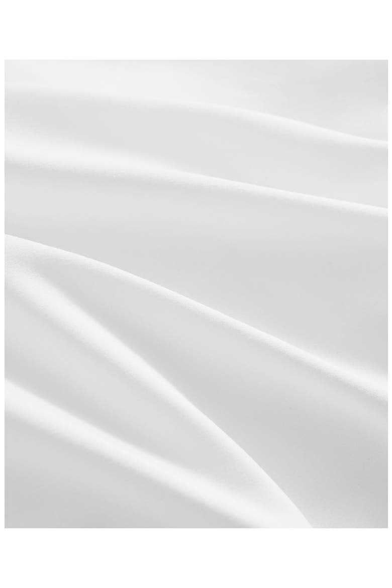 Ribbon Ruched Comforter & Sham Set, Alternate, color, WHITE