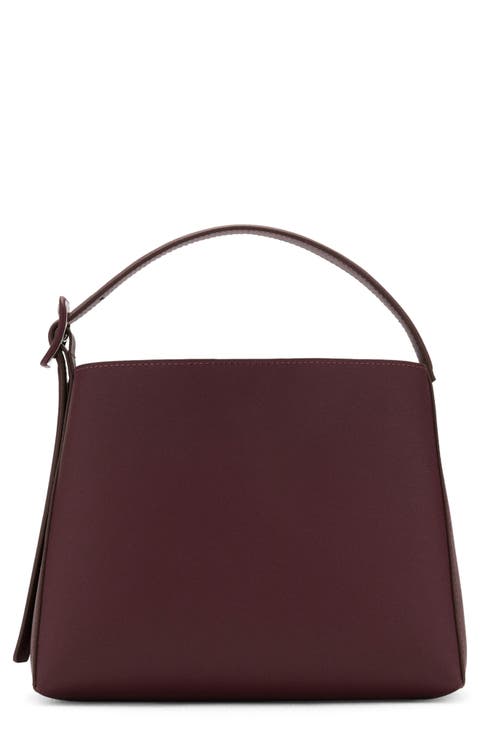 Faux Leather Crossbody Bag