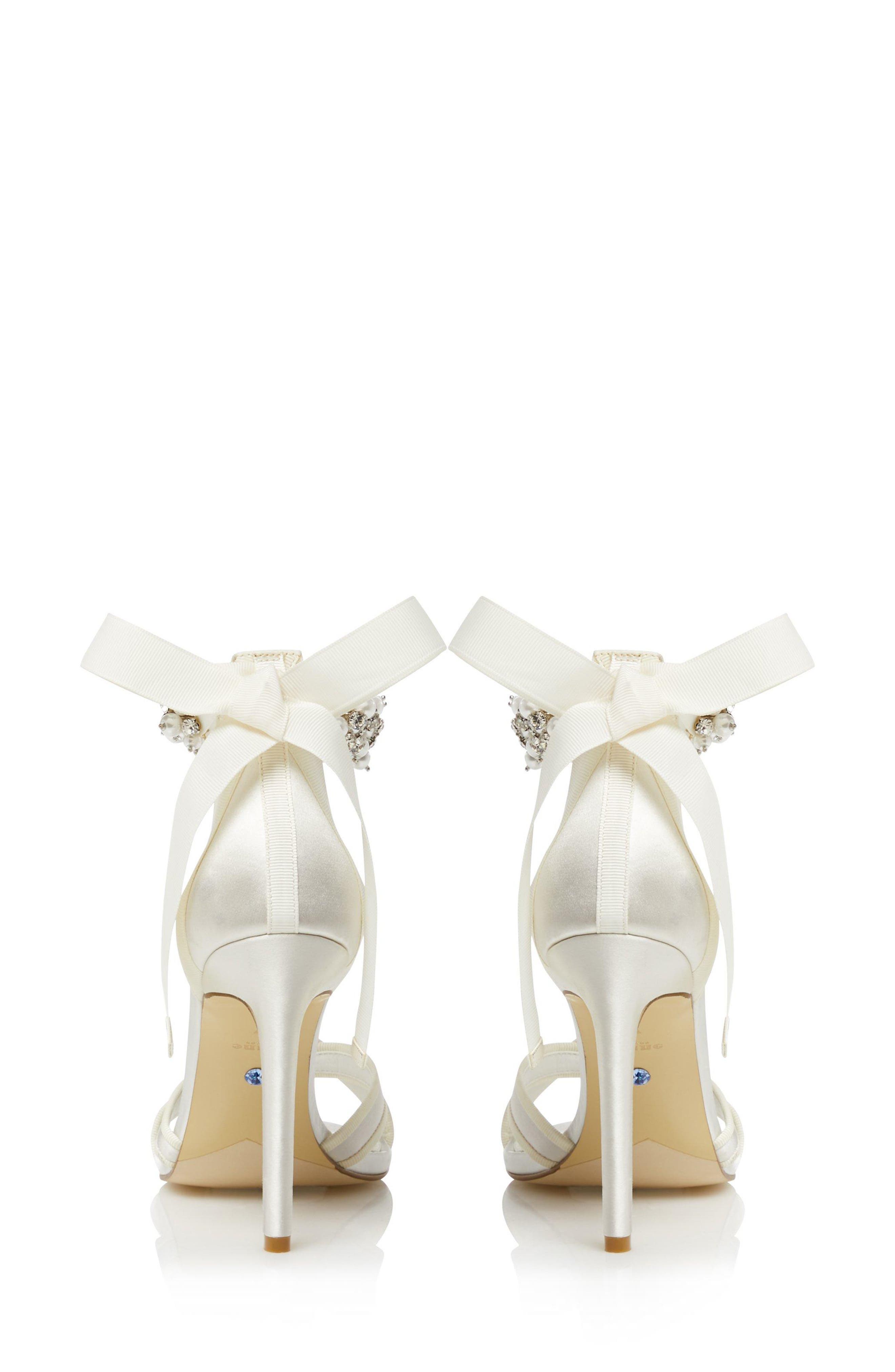 Dune London Martinis Imitation Pearl Sandal, Alternate, color, 