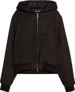 OUR LEGACY Bank Corded Twill Hooded Bomber Jacket