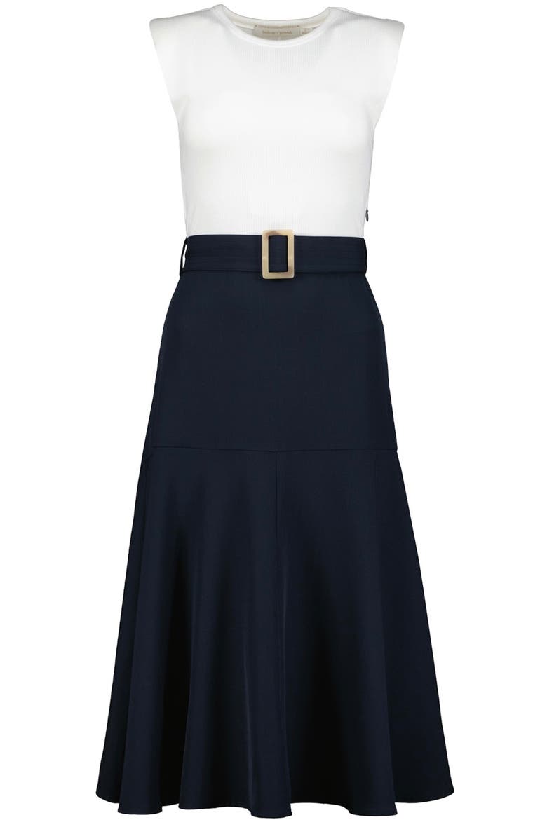 Kristopher Twofer Dress, Alternate, color, Navy