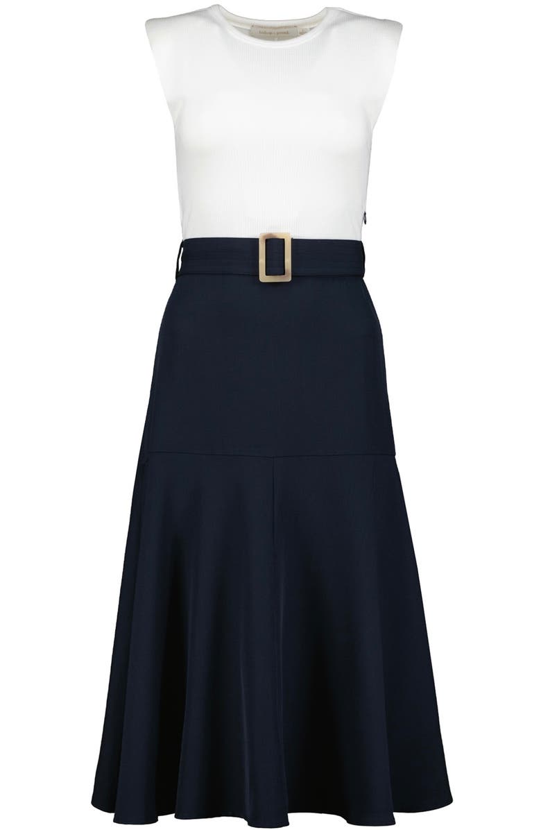 Bishop + Young Kristopher Twofer Dress, Alternate, color, Navy