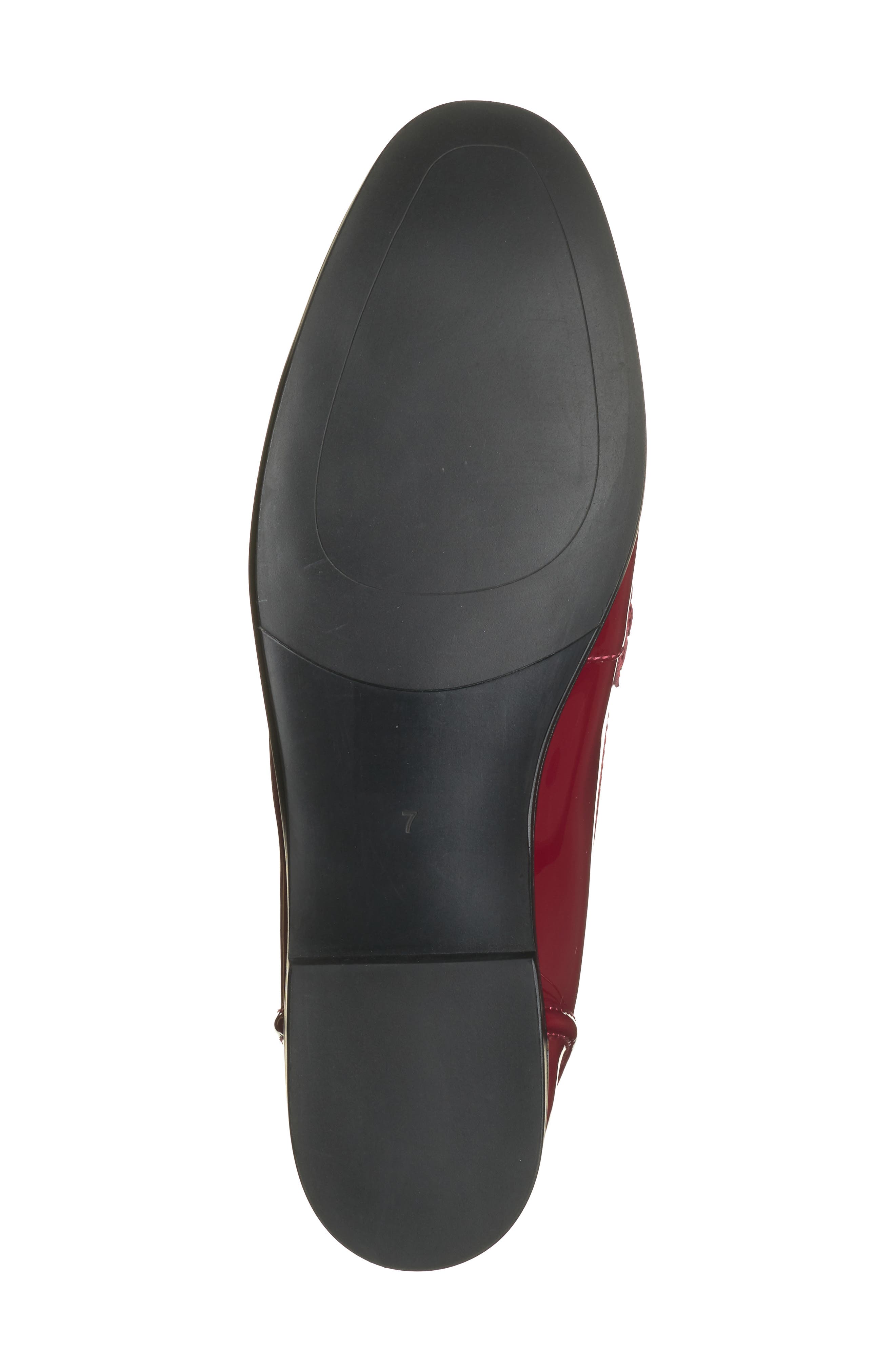 Jeffrey Campbell Addie Bit Loafer, Alternate, color, Cherry Red Patent-Gold