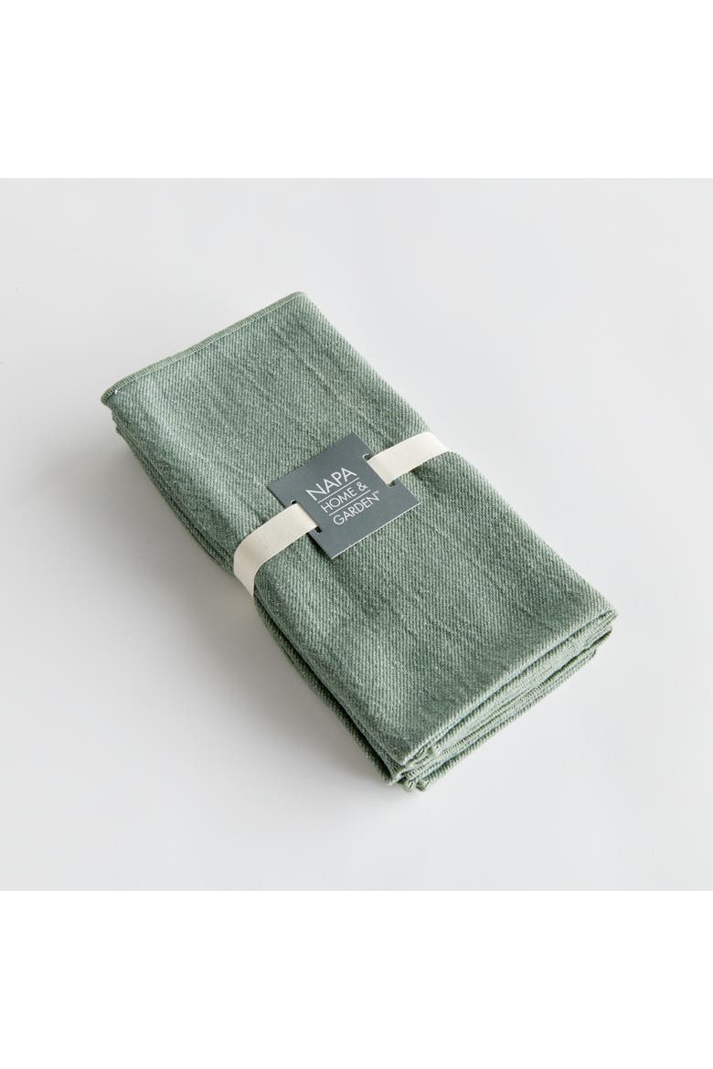 Vanna Napkins Set of 4, Alternate, color, Green