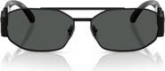 Versace 58mm Irregular Sunglasses