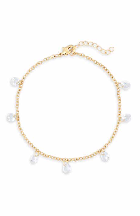 NORDSTROM RACK Cubic Zirconia Charm Bracelet