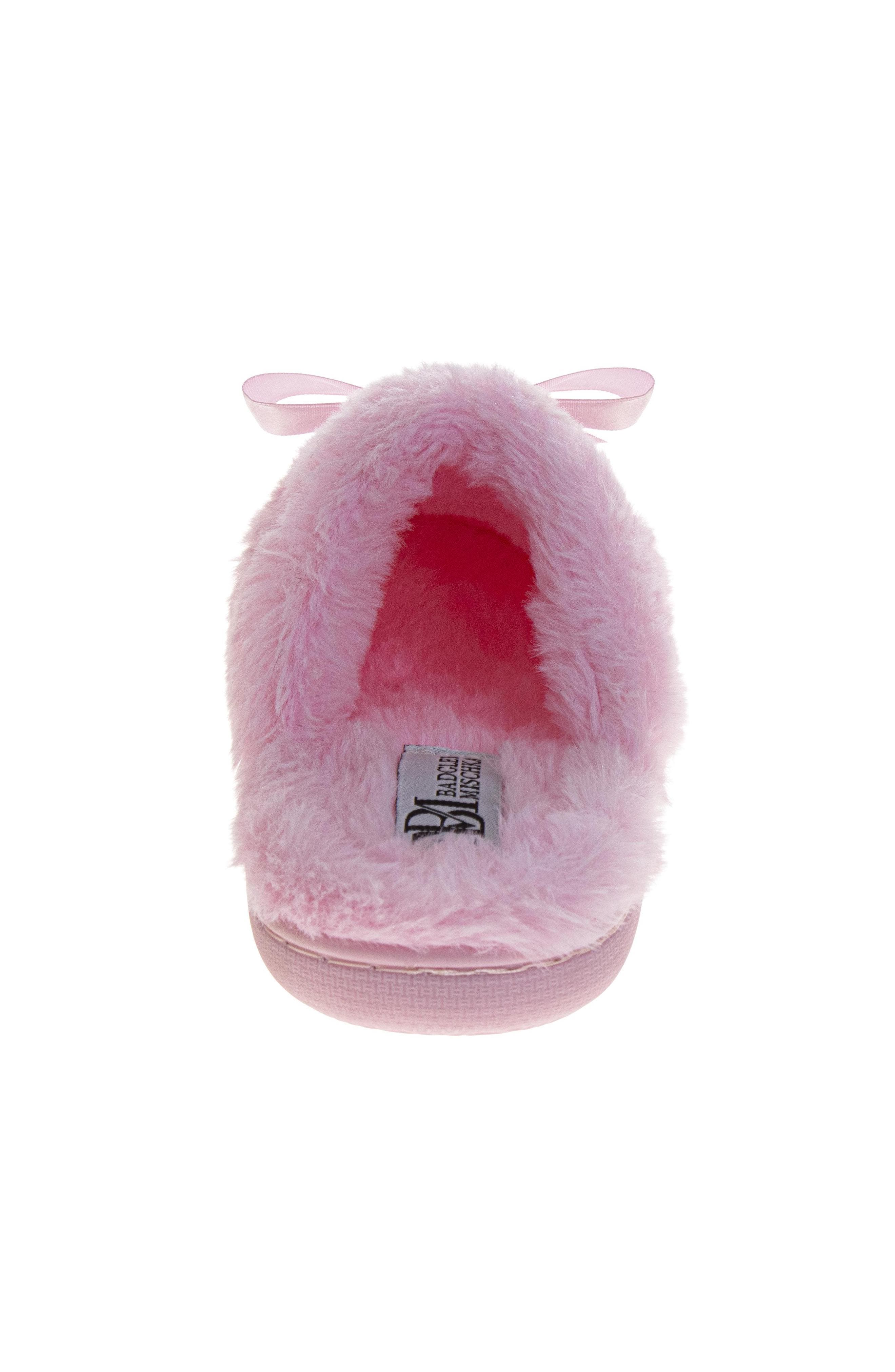 Womens Rhinestone Slippers, Alternate, color, PINK