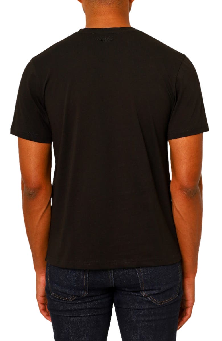 VELLAPAIS Amiens Crewneck Cotton T-Shirt, Alternate, color, Black