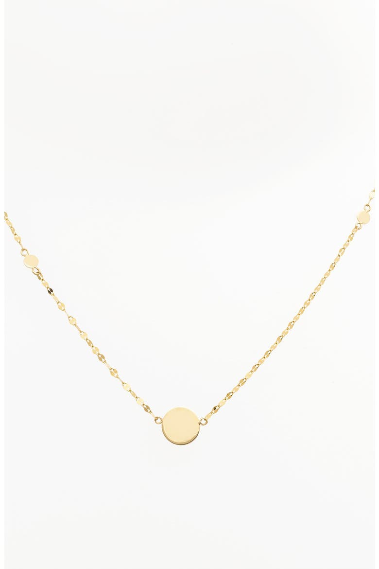 Jewelry Disc Necklace, Alternate, color, YELLOW GOLD