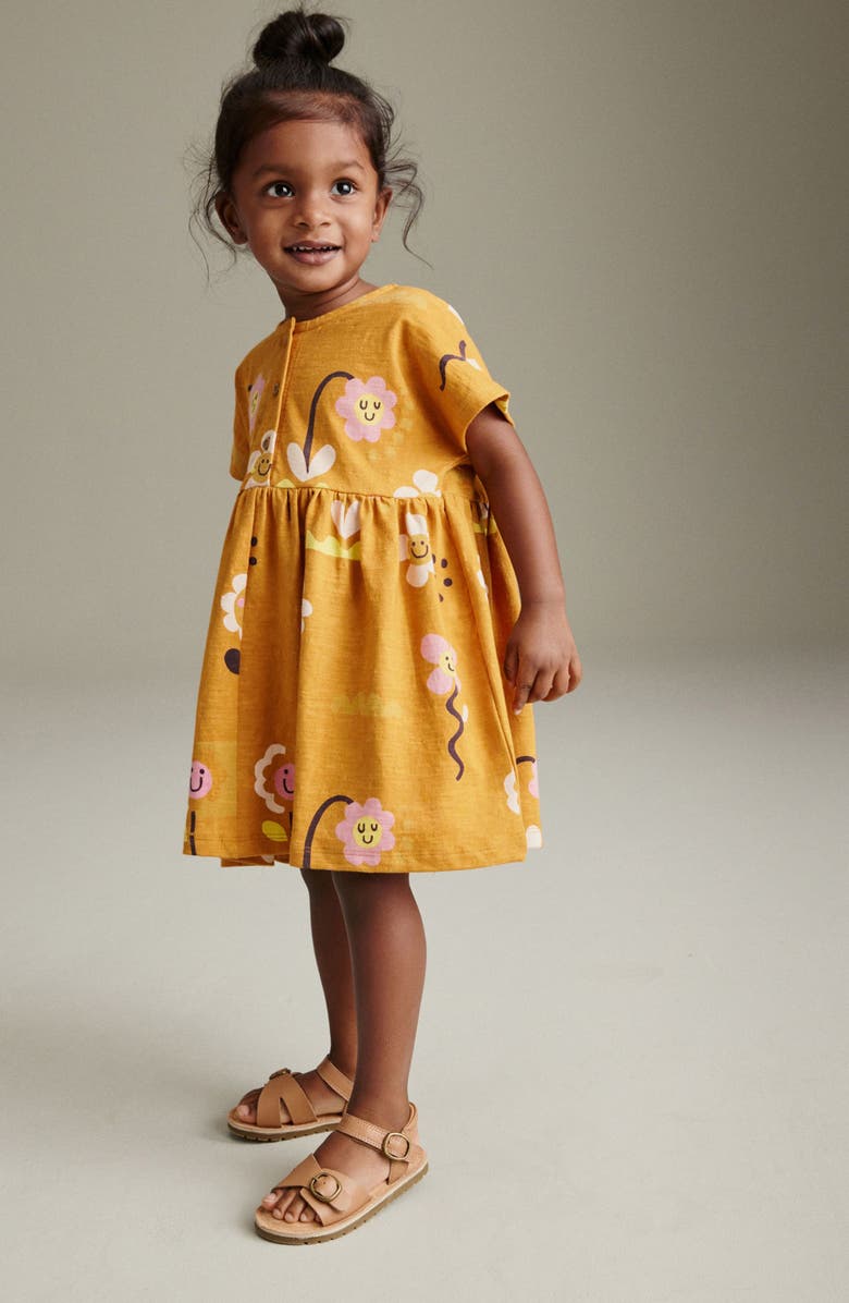 NEXT Kids' Floral Cotton Dress, Alternate, color, 