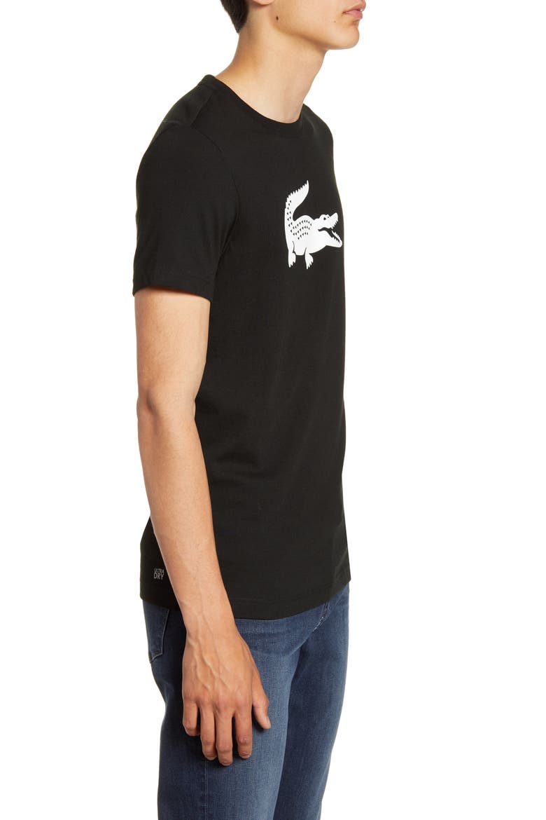 Technical Logo T-Shirt, Alternate, color, BLACK/ WHITE