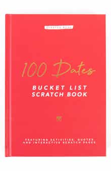 GIFT REPUBLIC 100 Dates Bucket List Scratch Book