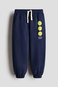 H&M Embroidery-detail Joggers