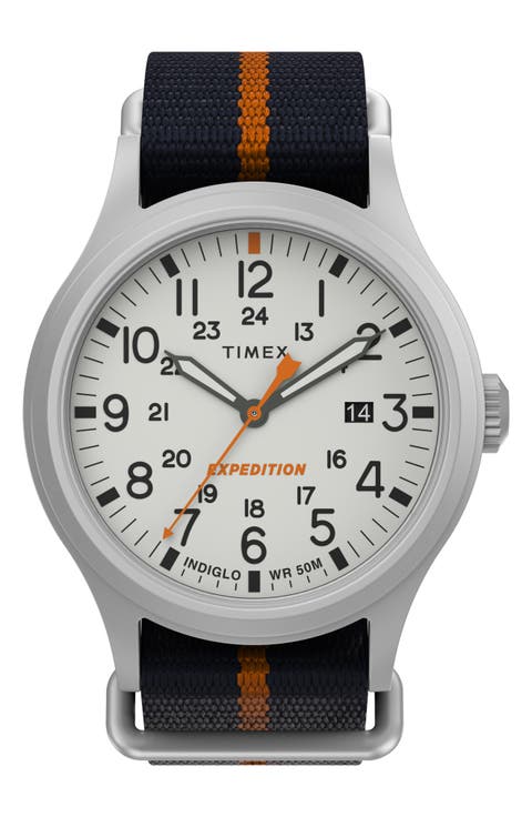 Expedition Sierra Webbing Strap Watch, 40mm