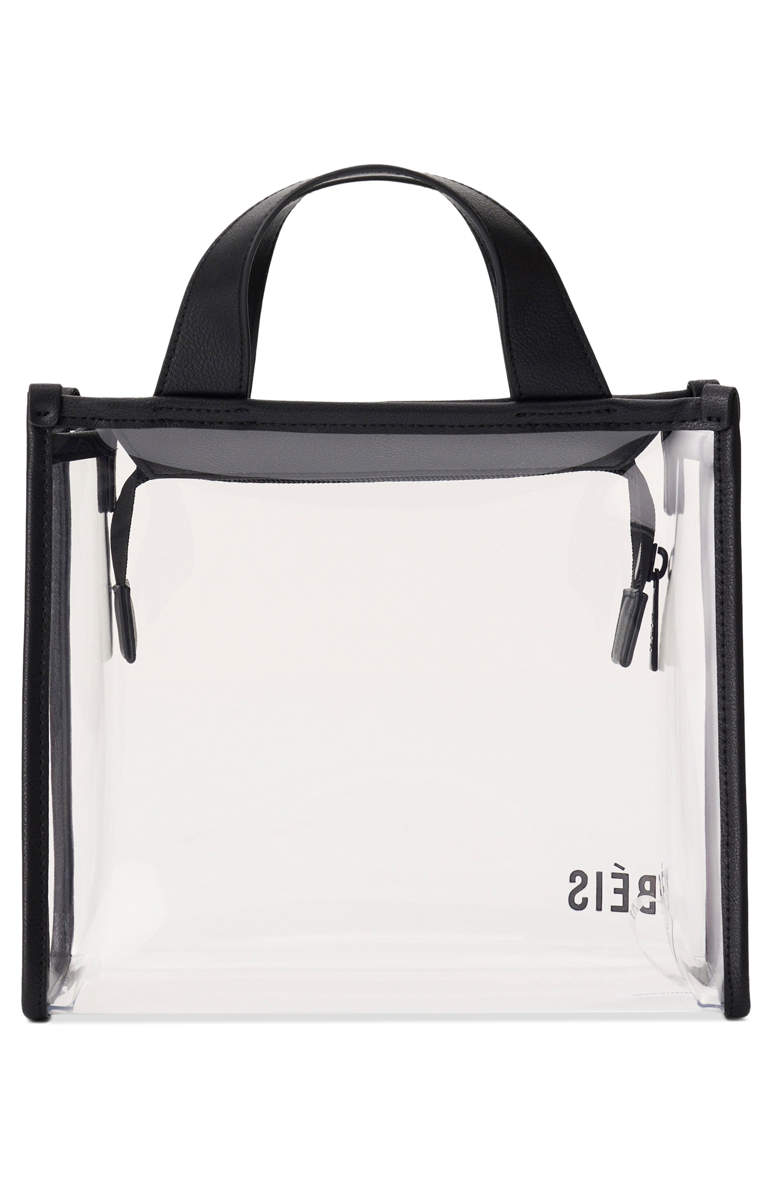 Béis The Clear Stadium Crossbody Bag, Alternate, color, 