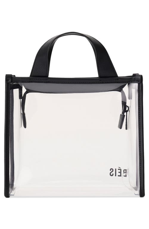 Beis Béis The Clear Stadium Tote In White