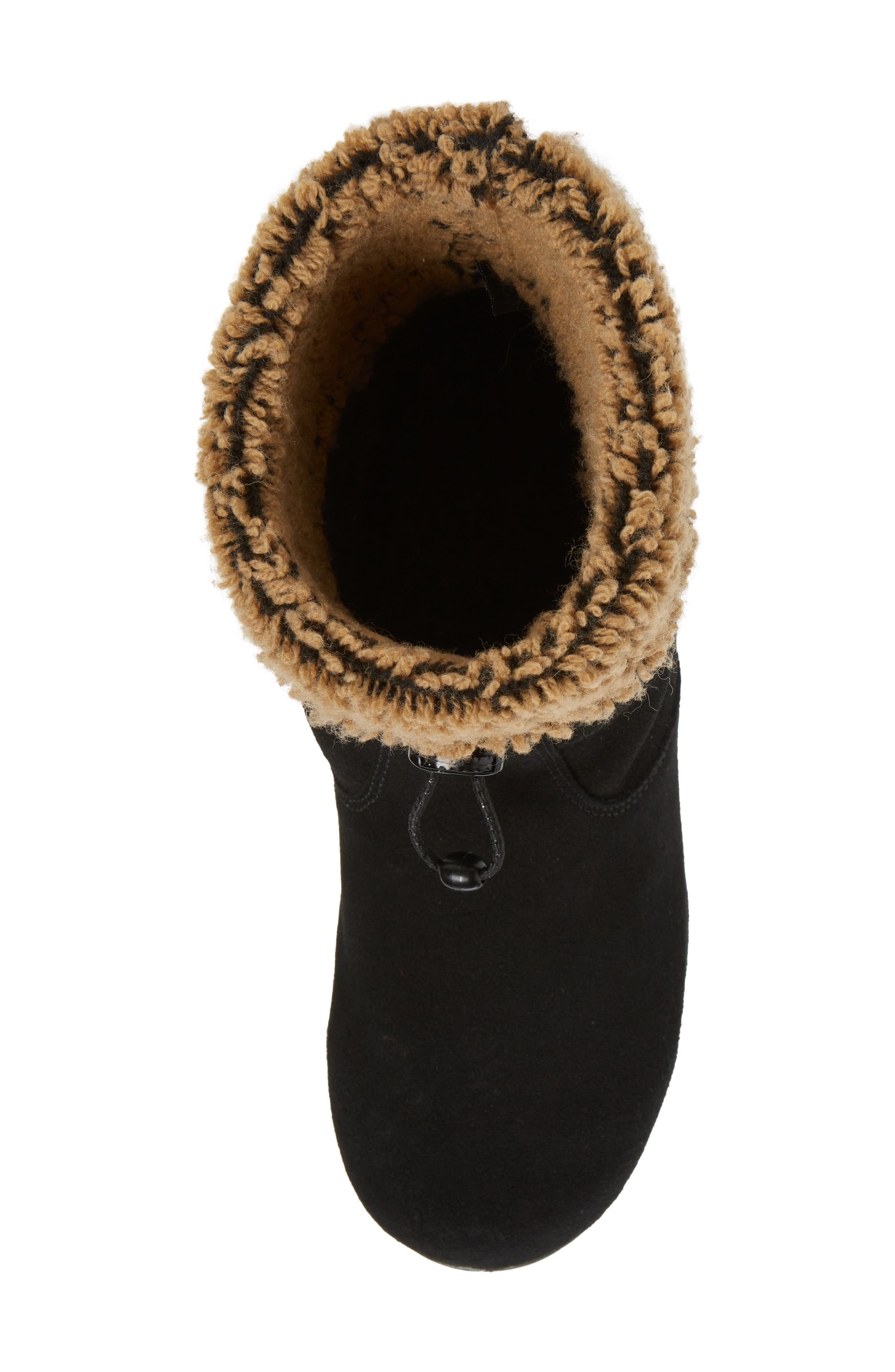 Sanita Yama Fleece Bootie, Alternate, color, Black