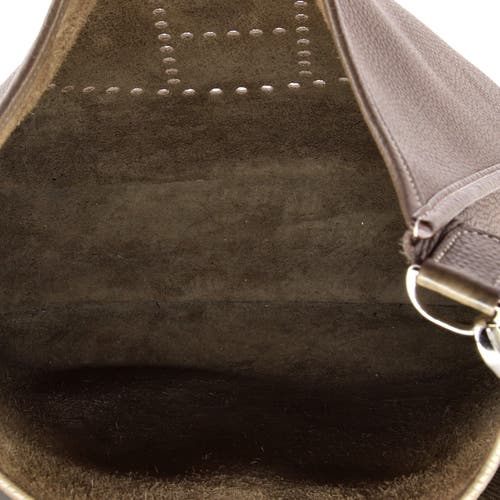 Pre-owned Hermes Hermes Evelyne Bag Gen Iii Clemence Gm In Brown