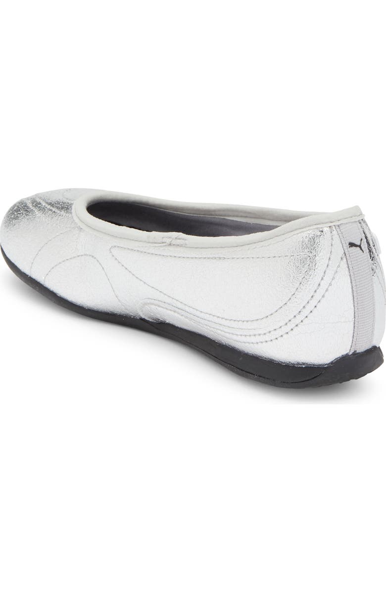 PUMA Catch Soleil Ballerina Flat, Alternate, color, Puma Silver/ Puma Black