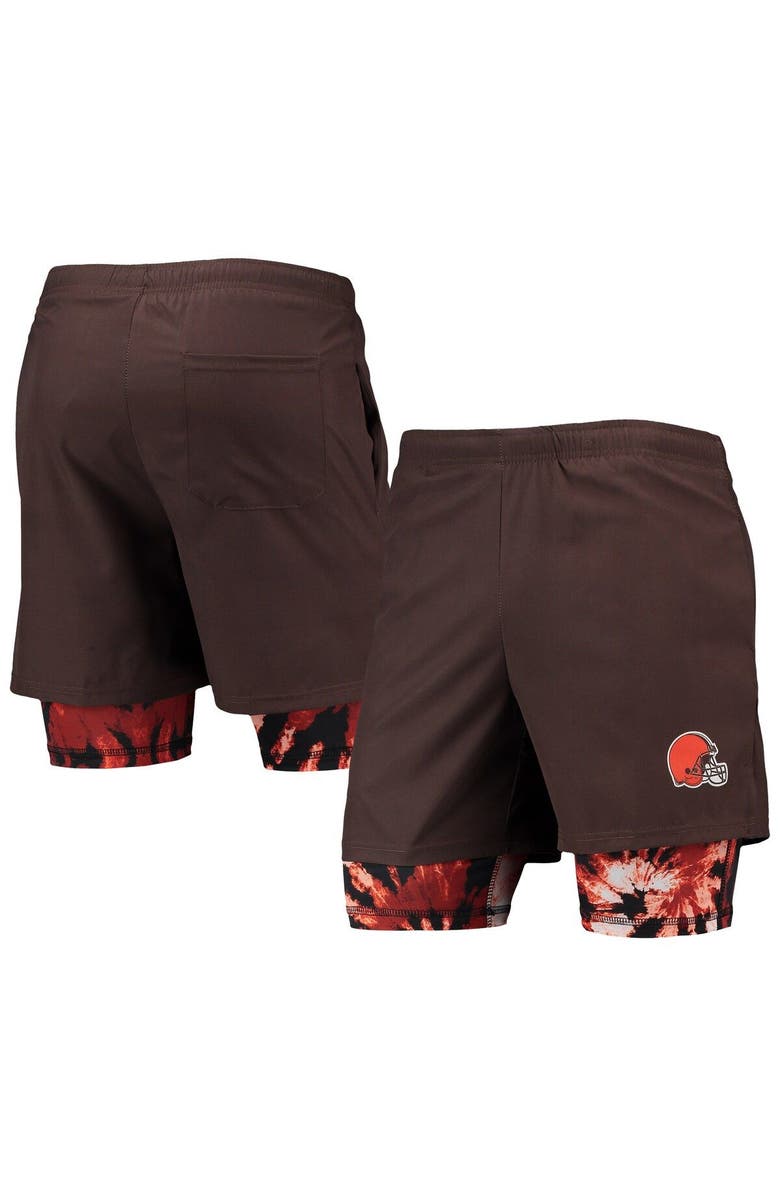 FOCO Men's FOCO Brown Cleveland Browns Running Shorts, Main, color, Brown