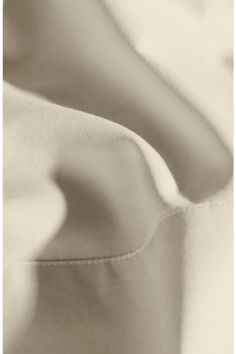 Percale Hemmed Sheet Set, Alternate, color, NATURAL