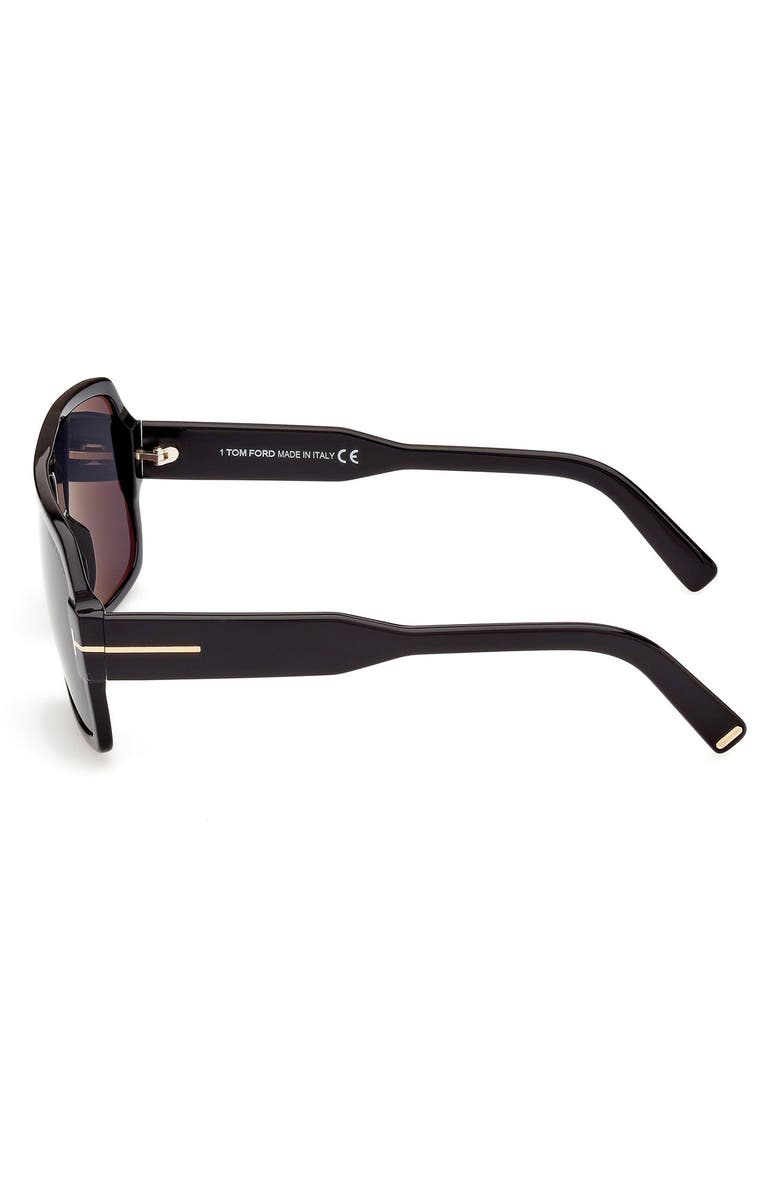 TOM FORD Camden 58mm Square Sunglasses, Alternate, color, 