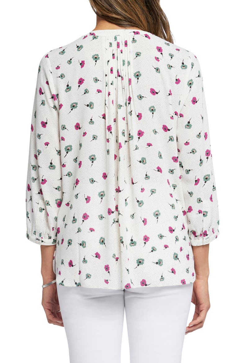 Pintuck Blouse, Alternate, color, LEONIDA