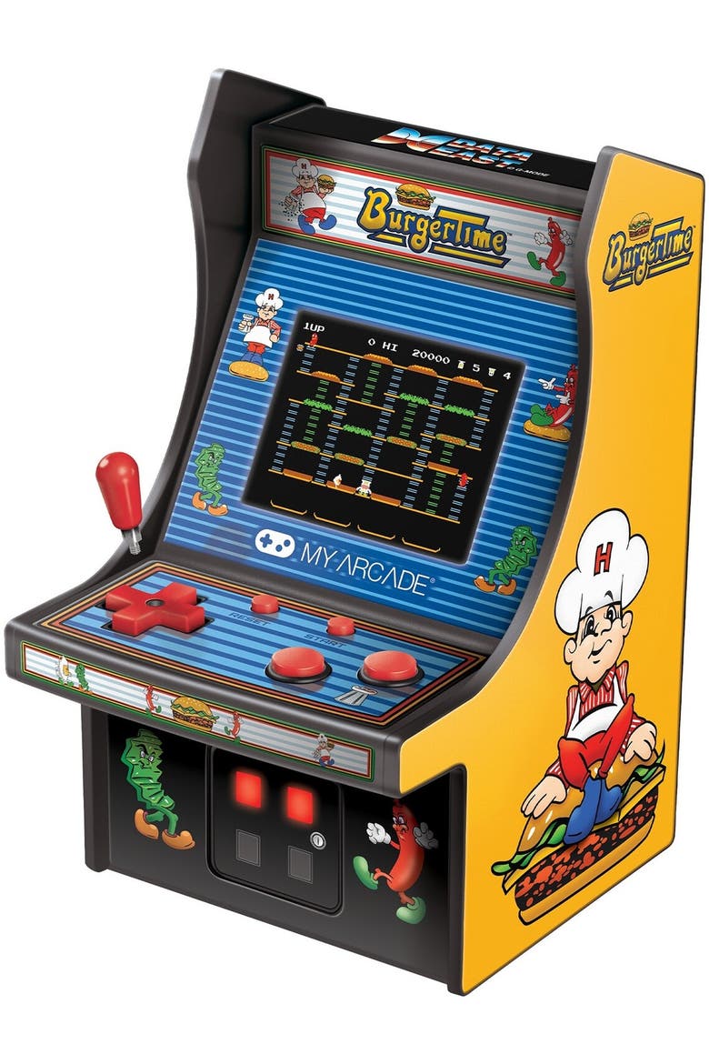 Dgunl3203 Burger Time Micro Player Retro, Main, color, Multicolor