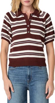 PAIGE Birch Polo Sweater