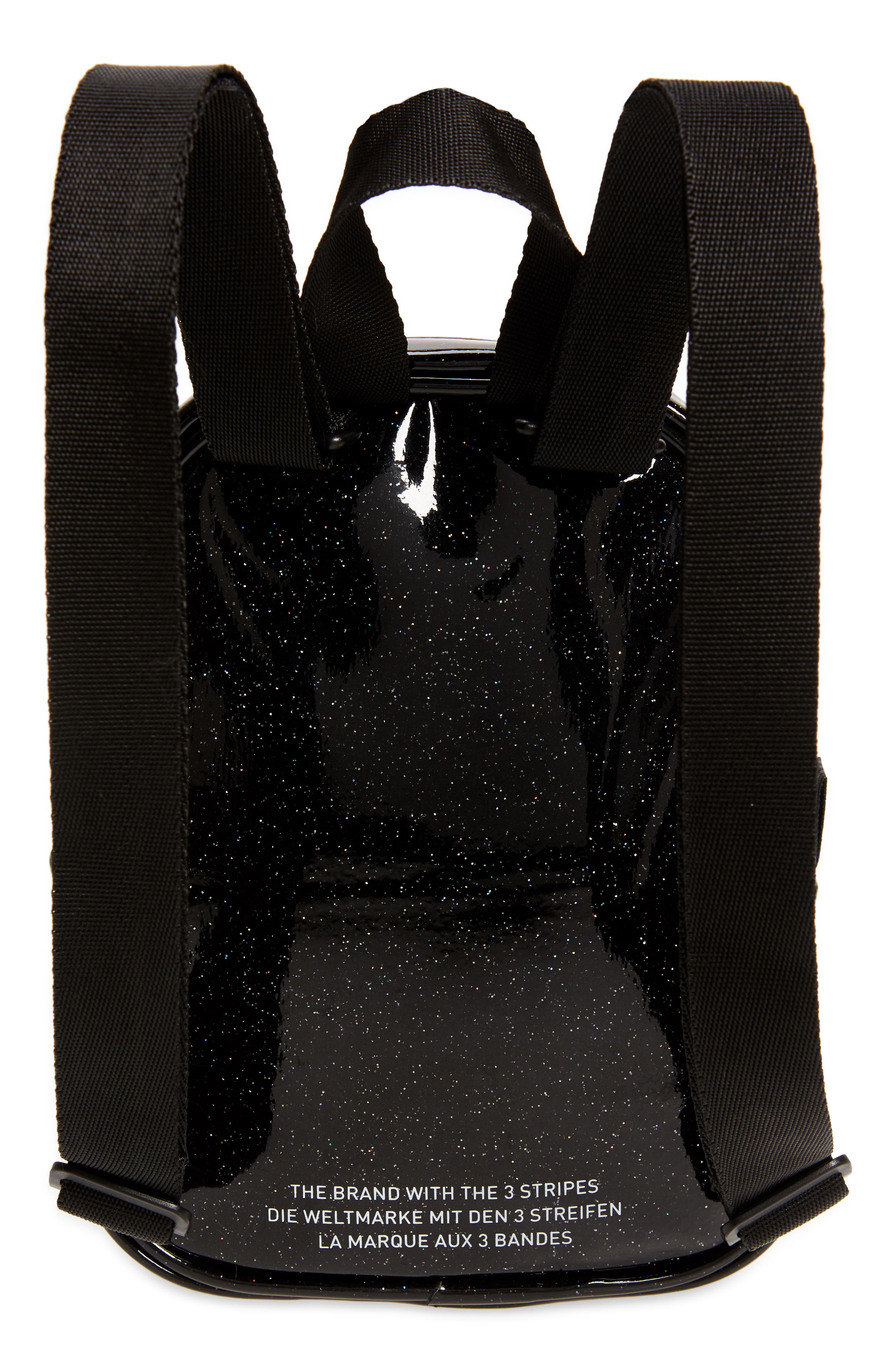 adidas Originals Glitter Mini Backpack, Alternate, color, 