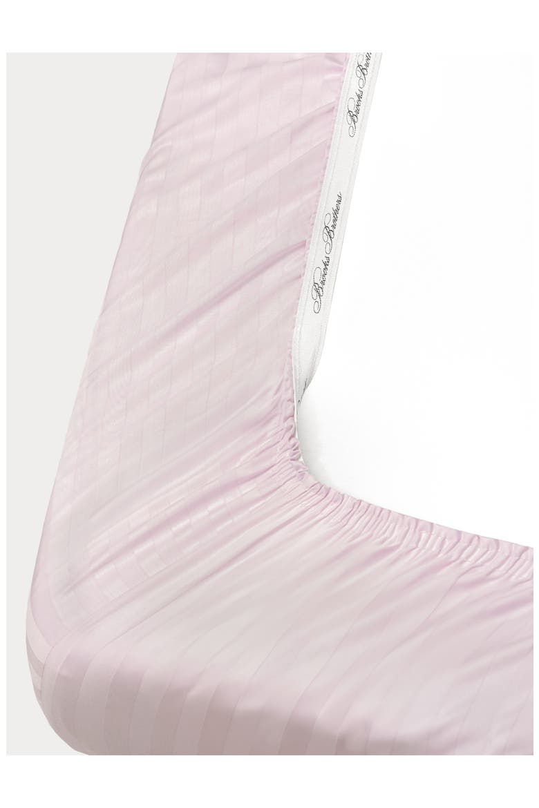 Sateen Stripe 4-Piece Sheet Set, Alternate, color, LILAC