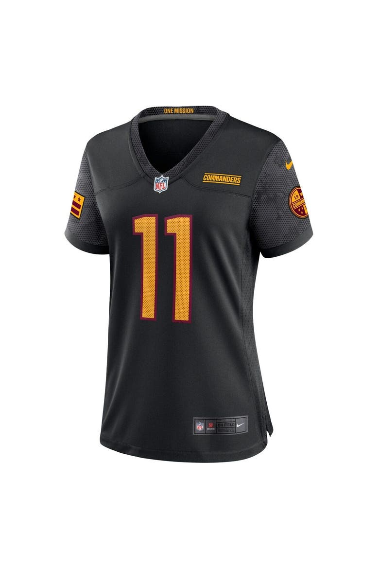 Women's Nike Carson Wentz Black Washington Commanders Alternate Game Player Jersey, Alternate, color, Black