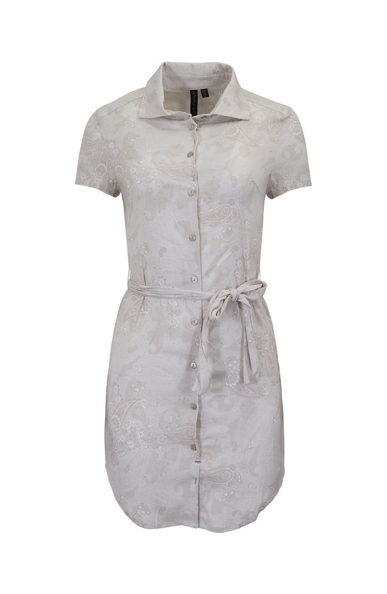 Lords of Harlech Paisley Explosion Womens Shirt Dress, Alternate, color, Paisley Explosion Ivory