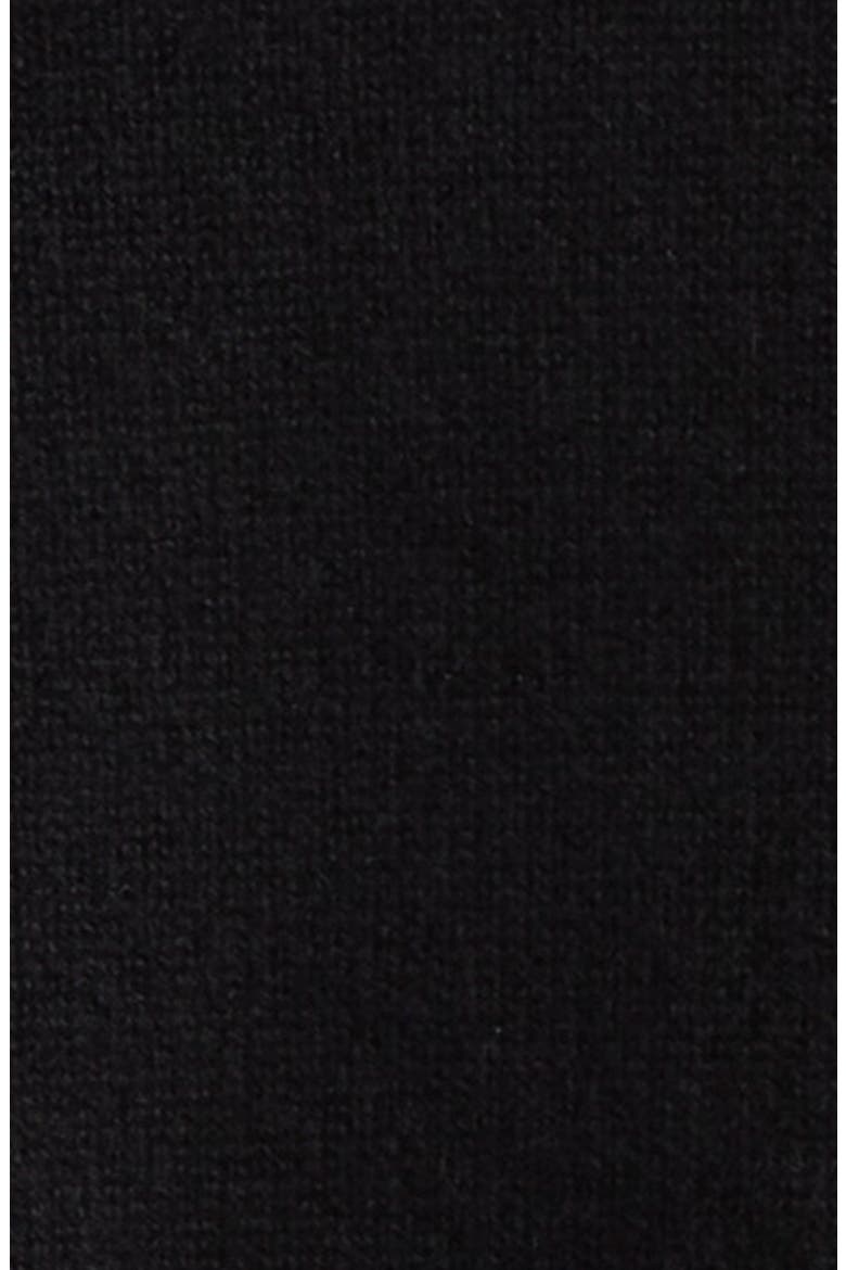 Cashmere Crewneck Sweater, Alternate, color, BLACK