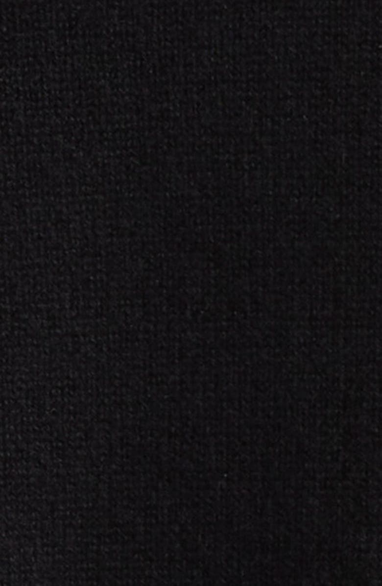 Thom Sweeney Cashmere Crewneck Sweater, Alternate, color, Black