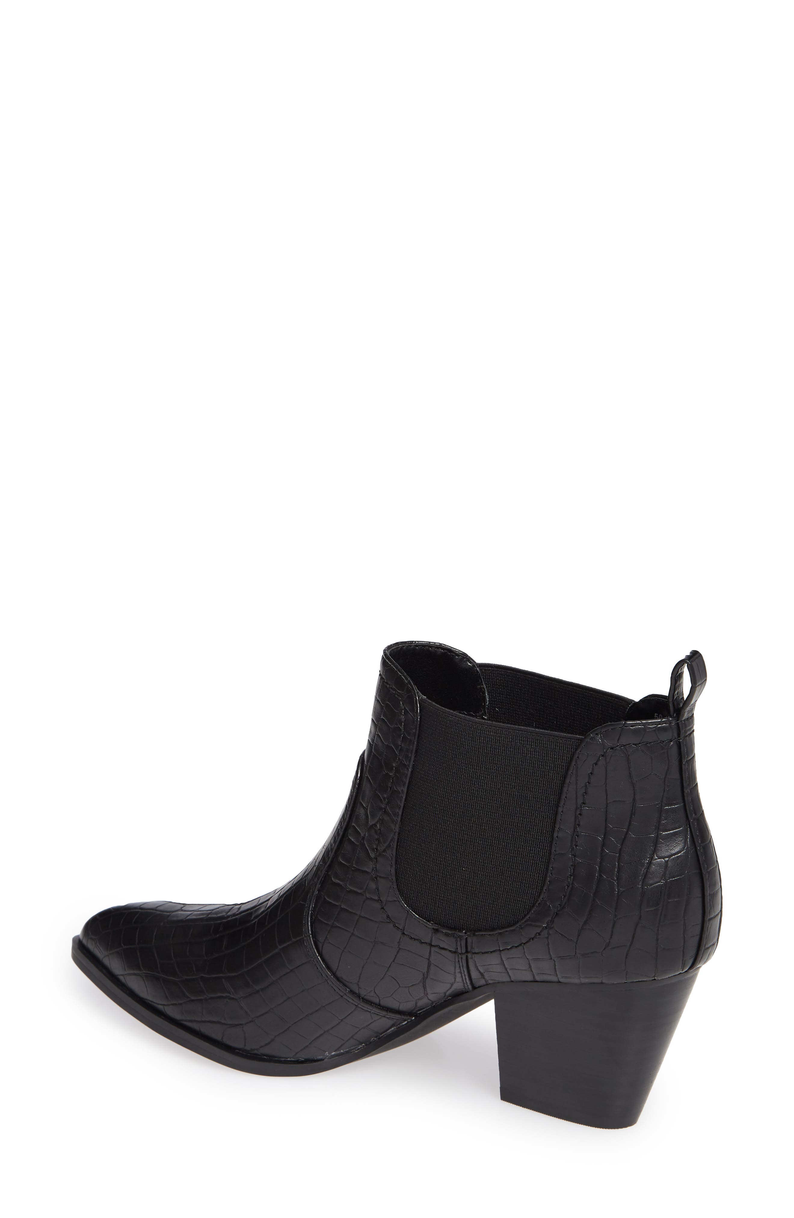 Emerson II Chelsea Bootie, Alternate, color, BLACK