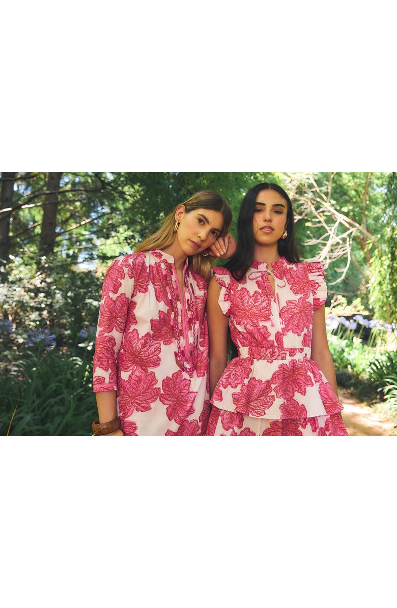 Ro's Garden Cc Bimba Short Dress, Alternate, color, Pink Eenika