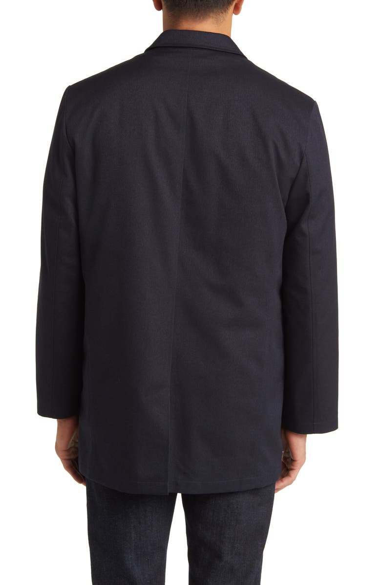 Hart Schaffner Marx Gilmore Water Resistant Raincoat with Removable Liner, Alternate, color, Navy