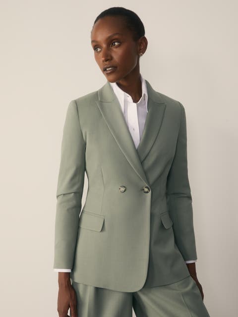 Double-Breasted Blazer