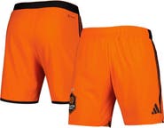 adidas Men's adidas Orange Houston Dynamo FC 2023 Away AEROREADY Authentic Shorts