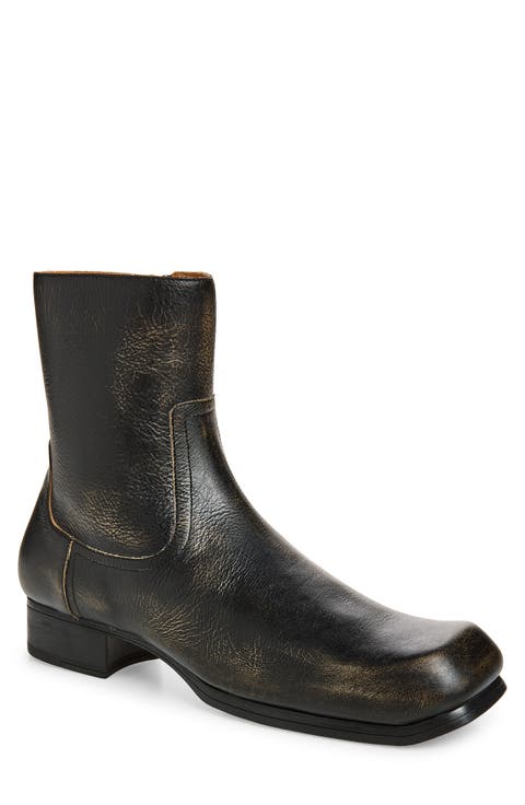 Float Leather Ankle Boot