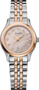 Balmain Beleganza Diamond & Mother-of-Pearl Bracelet Watch, 27.5mm