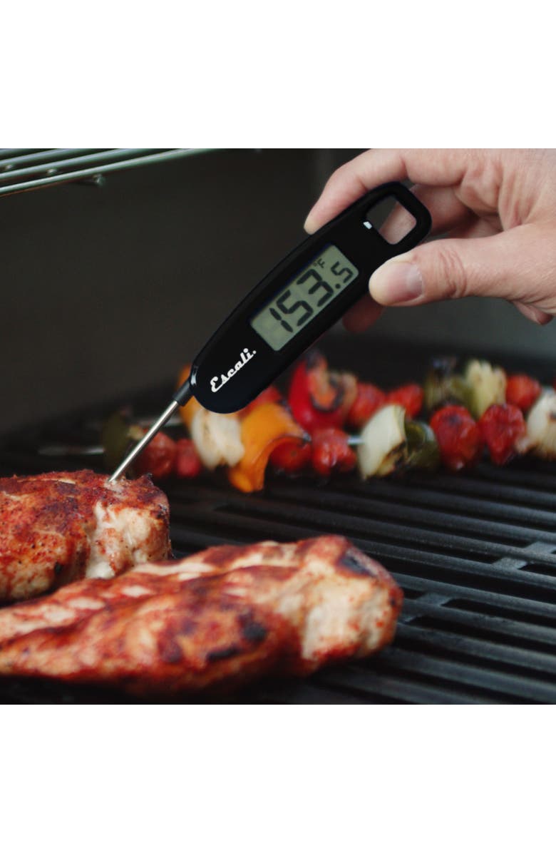 ESCALI Compact Folding Digital Thermometer, Alternate, color, Black