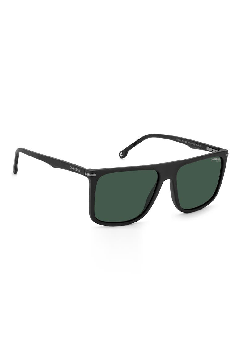 Gradient Oversize Rectangular Sunglasses, Alternate, color, BLACK
