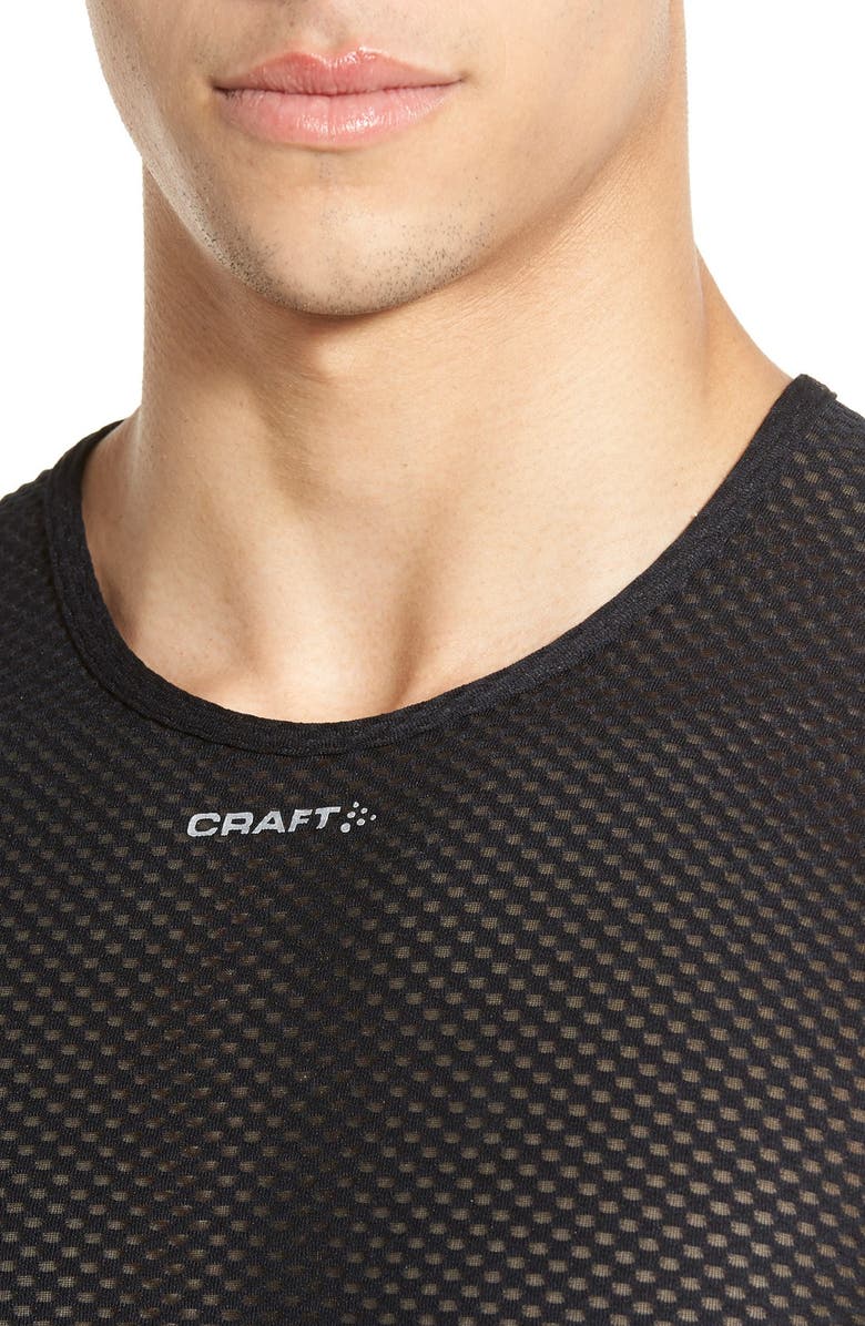 Craft Sleeveless Mesh Cycling Tank, Alternate, color, 