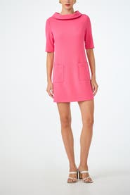 Trina Turk Maleko Folded Neckline Dress