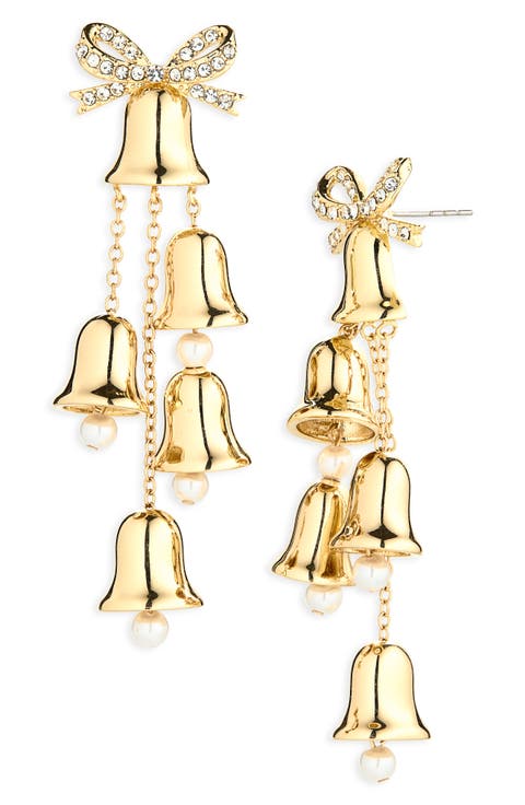 Jingle Bells Statement Drop Earrings