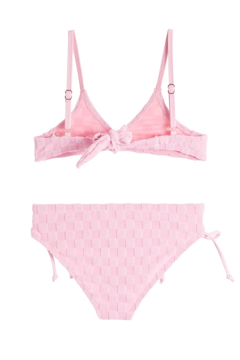 Terry Bikini Swimsuit, Alternate, color, Candy Pink