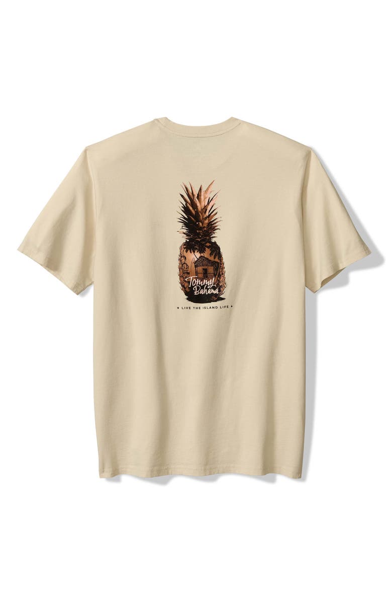 Tommy Bahama Pineapple Tree Cotton Graphic T-Shirt, Alternate, color, Abalone